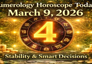 Numerology Horoscope Today: March 9, 2026 – Number 4 Energy Brings Stability and Smart Decisions for All Zodiac Signs