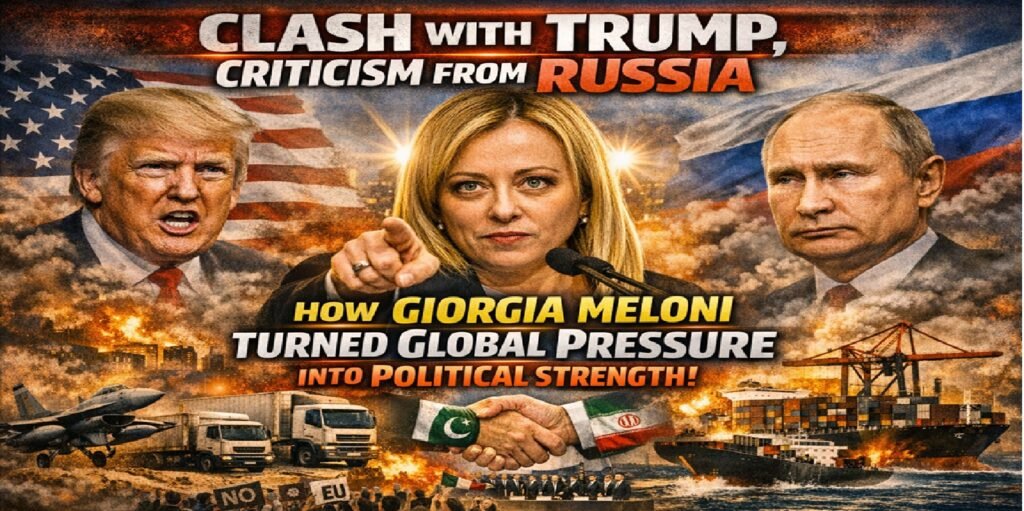 Clash with Trump, Criticism from Russia: How Giorgia Meloni Turned Global Pressure into Political Strength
