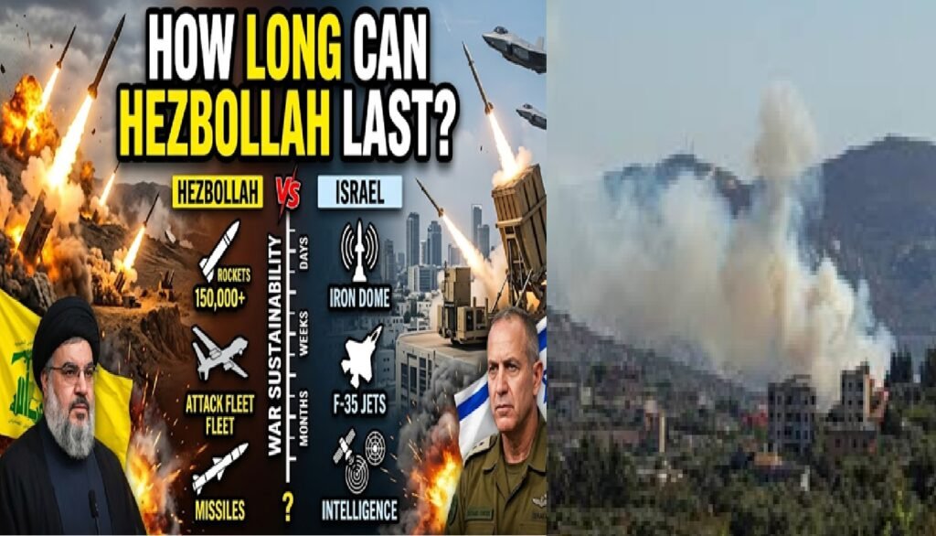 Hezbollah vs Israel: How Long Can It Survive an All-Out War? Shocking Military Reality Revealed