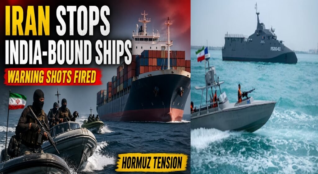 Speedboats, Masks, and Rifles: Iran Intercepts India-Bound Ships in Strait of Hormuz — Shocking Video Surfaces