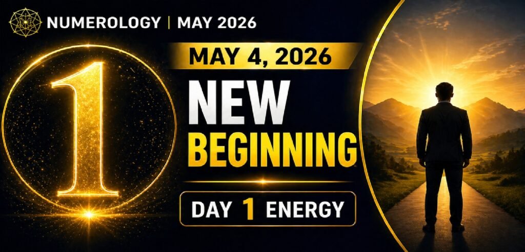 May 4 - 2026 Numerology Horoscope: A Rare “New Beginning” Day That Can Change Your Destiny