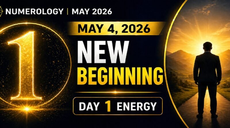 May 4 - 2026 Numerology Horoscope: A Rare “New Beginning” Day That Can Change Your Destiny