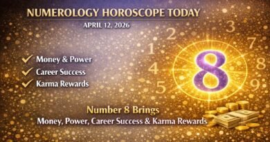 Numerology Horoscope Today: April 12, 2026 – Number 8 Brings Money Power, Career Success & Karma Rewards