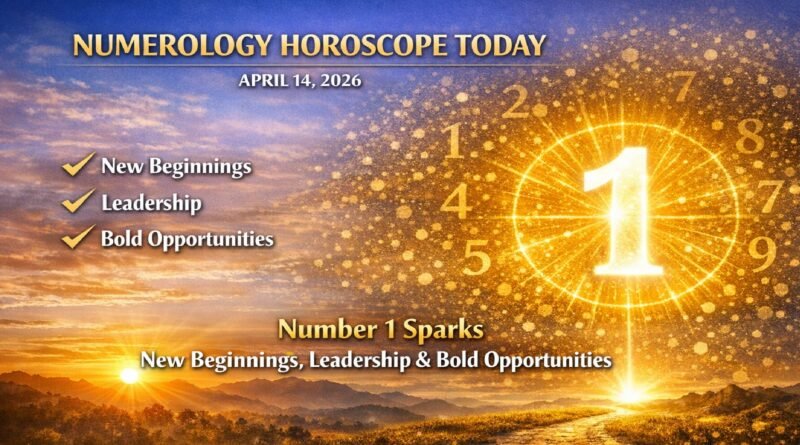 April 14 Numerology Prediction: Number 1 Energy Triggers Bold Moves & Life-Changing Opportunities
