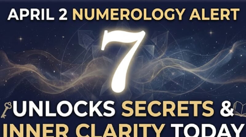 April 2 Numerology Alert - Number 7 Unlocks Secrets & Inner Clarity Today