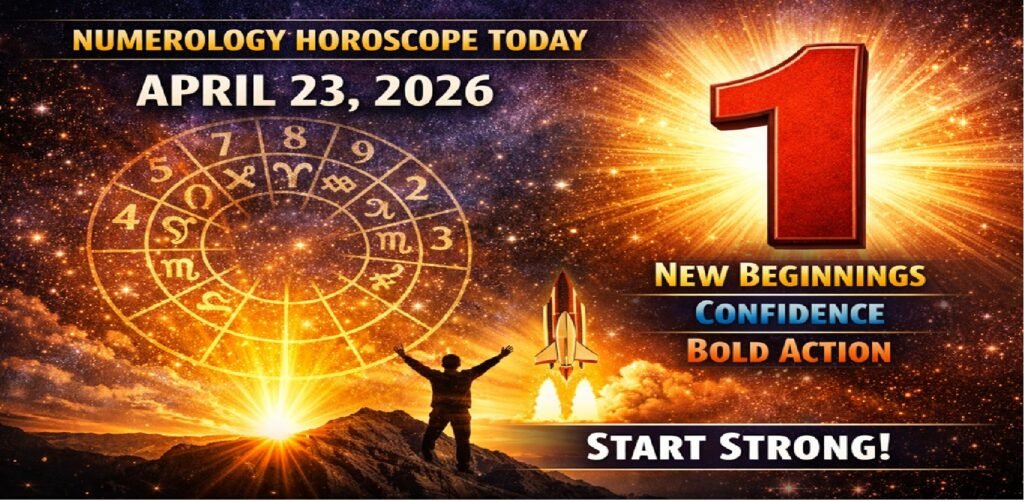Numerology Today: April 23 Is a Fresh Start—Number 1 Pushes You to Act
