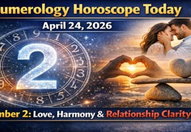 Numerology Horoscope Today: April 24, 2026 – Number 2 Brings Love, Emotional Balance & Relationship Clarity
