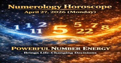 Numerology Horoscope for April 27, 2026 (Monday): Powerful Number Energy Brings Life-Changing Decisions
