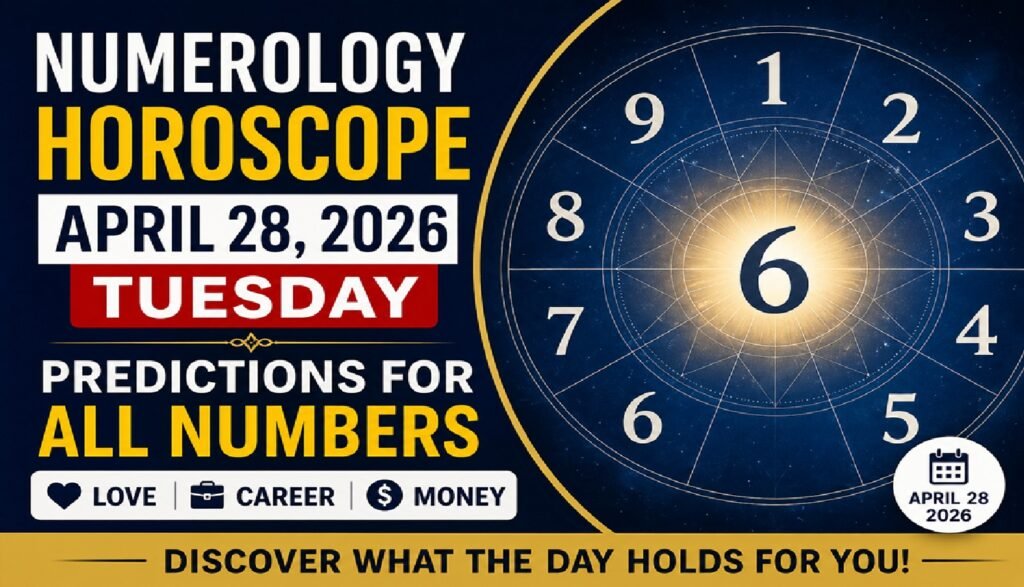 Numerology Horoscope for April 28, 2026: Powerful Tuesday Energy Unlocks Hidden Opportunities for Every Number
