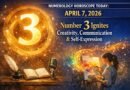 Numerology Horoscope Today: April 7, 2026 – Number 3 Ignites Creativity, Communication & Self-Expression
