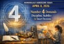 Numerology Horoscope Today: April 8, 2026 – Number 4 Demands Discipline, Stability & Smart Decisions