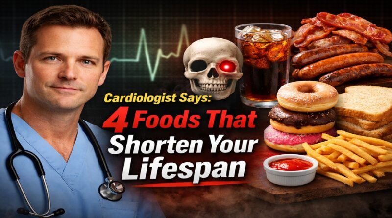 US Cardiologist Warns: These 4 Everyday Foods Could Shorten Your Lifespan – Avoid Them Now