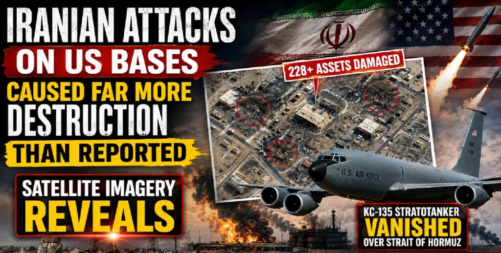 Iranian Attacks on US Bases Caused Far More Destruction Than Reported: Satellite Imagery Raises Serious Questions
