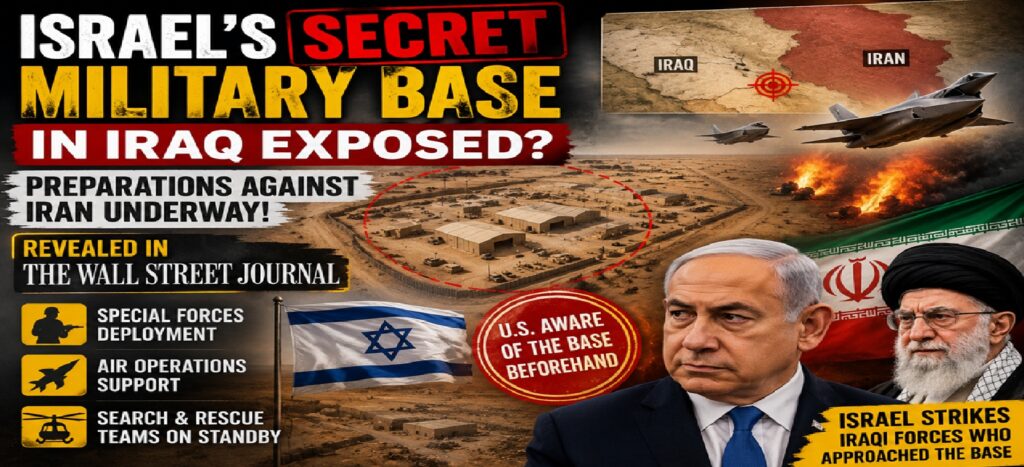 Israel’s Secret Iraq Base Exposed? Wall Street Journal Report Reveals Covert Preparations Against Iran