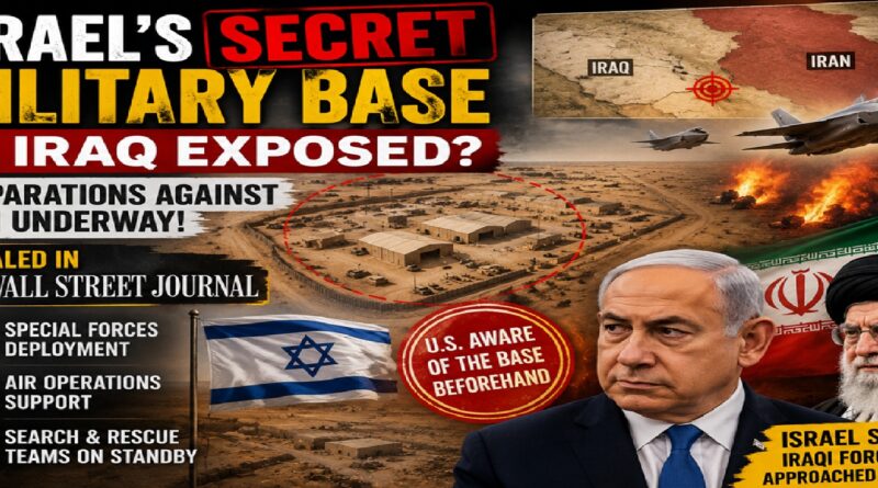 Israel’s Secret Iraq Base Exposed? Wall Street Journal Report Reveals Covert Preparations Against Iran