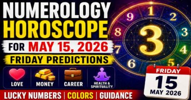 Numerology Horoscope for May 15, 2026: Powerful Friday Predictions for Love, Career, Money & Destiny