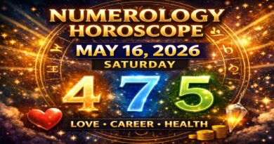 Numerology Horoscope for May 16, 2026 | Saturday’s Lucky Numbers & Energy Predictions