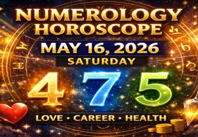 Numerology Horoscope for May 16, 2026 | Saturday’s Lucky Numbers & Energy Predictions