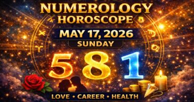 May 17 - 2026 Numerology Horoscope | Sunday's Fortunate Numbers & Energy Forecast