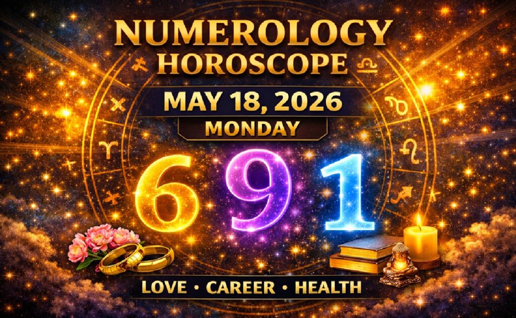 May 18: 2026 Numerology Horoscope | Monday's Fortunate Numbers & Energy Forecast