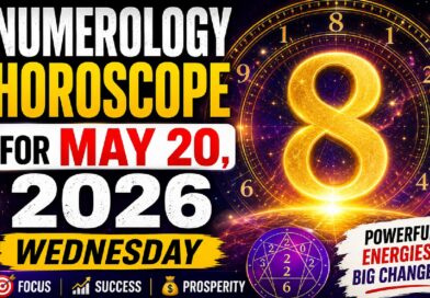May 20 - 2026 Numerology Horoscope: The Significance of Wednesday's Vibrations for Your Future