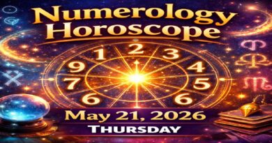 Numerology Horoscope For May 21, 2026 | Thursday Predictions For All Numbers