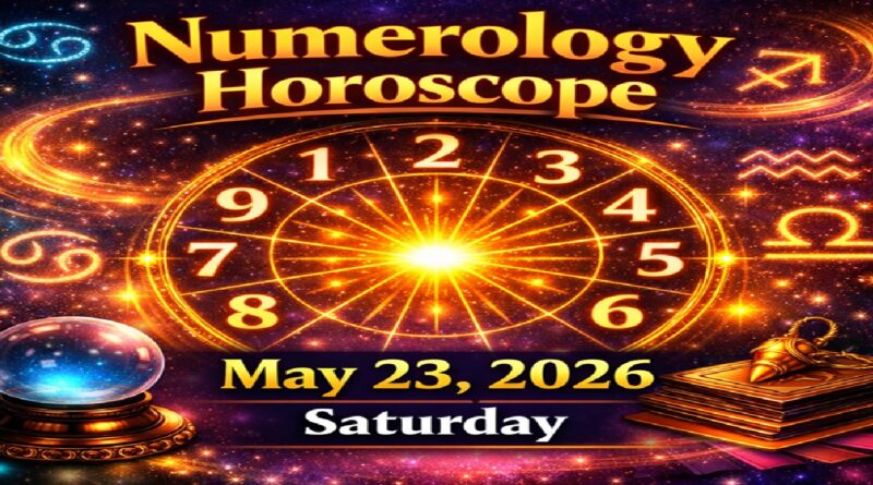 May 23 -  2026 Numerology Horoscope | Saturday's Energies of Balance and Renewal