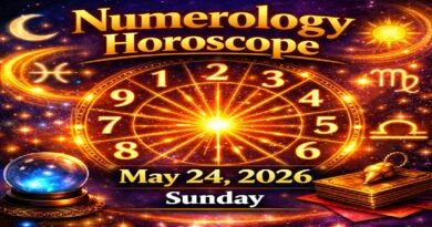 Numerology Horoscope For May 24, 2026 | Sunday’s Cosmic Energy and Life Path Guidance
