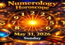 Numerology Horoscope For May 31, 2026 | Sunday’s Cosmic Energy of Reflection and Renewal