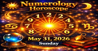 Numerology Horoscope For May 31, 2026 | Sunday’s Cosmic Energy of Reflection and Renewal