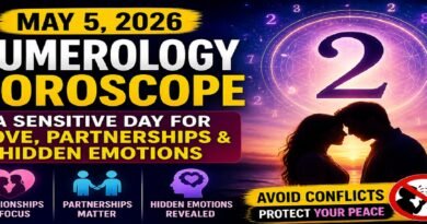 May 5 - 2026 Numerology Horoscope: A Sensitive Day for Love, Partnerships & Hidden Emotions