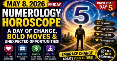 Numerology Horoscope for Friday - May 8, 2026