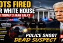 Shots Fired Near White House During Donald Trump’s Iran Talks; Suspect Killed by Police