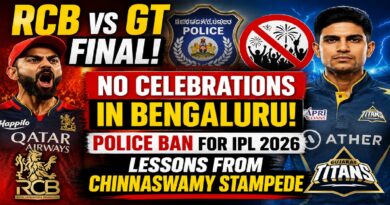 RCB vs GT IPL 2026 Final: Bengaluru’s Celebration Ban Reflects Hard Lessons from Chinnaswamy Stampede