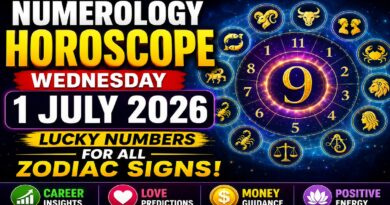 Wednesday: July 1, 2026 – What Your Lucky Number Numerology Horoscope for All Zodiac Signs Reveals Today