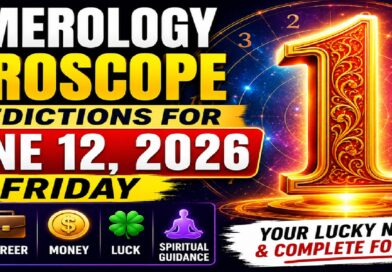 Numerology Horoscope Predictions for June 12, 2026: Powerful Friday Forecast for Love, Career, Money & Luck