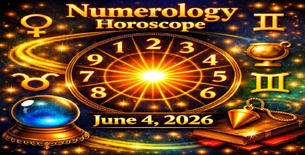 Numerology Horoscope For June 4, 2026 | Thursday’s Cosmic Energy of Stability and Growth