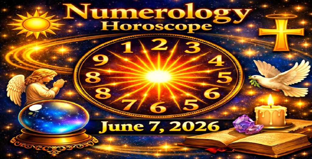 Numerology Horoscope For June 7, 2026 | Sunday’s Energies of Healing and Inspiration