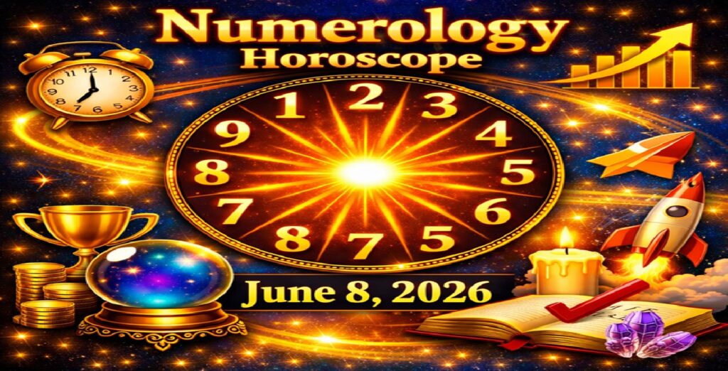 Numerology Horoscope For June 8, 2026 | Monday’s Energies of Motivation and New Beginnings