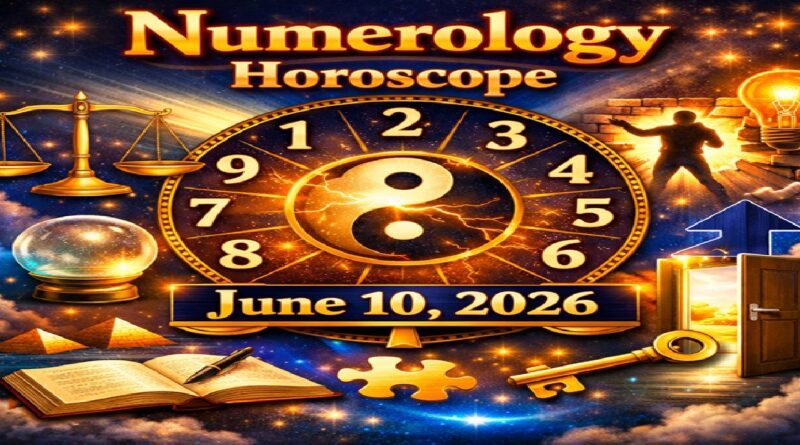 Numerology Horoscope For June 10, 2026 | Wednesday’s Energies of Balance and Breakthroughs