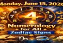 Monday - June 15, 2026 Numerology Horoscope | Cosmic Insights for All Zodiac Signs