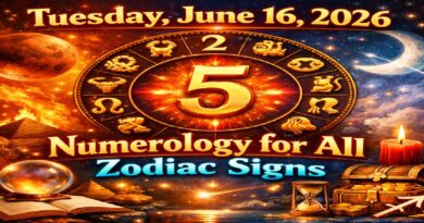 Tuesday - June 16: 2026 Numerology Horoscope | Cosmic Guidance for All Zodiac Signs