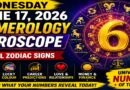Wednesday - June 17: 2026 Numerology Horoscope | Fortunate Numbers, Job, Love, and Financial Forecasts for Every Sign of the Zodiac