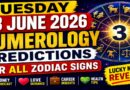 Tuesday - June 23: 2026 Numerology Predictions: Lucky Numbers, Career, Love & Money Forecast for All Zodiac Signs