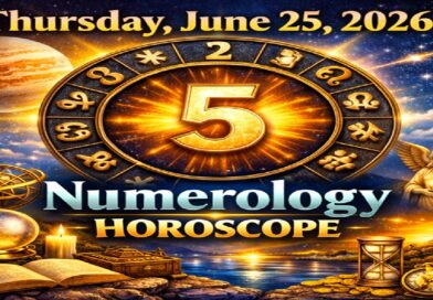 Thursday - June 25: 2026 Numerology Horoscope | Cosmic Energy for All Zodiac Signs