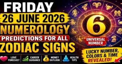 Numerology Forecasts for Every Zodiac Sign for Friday, June 26, 2026: Your Fortunate Number, Career, Love, and Financial Prospects