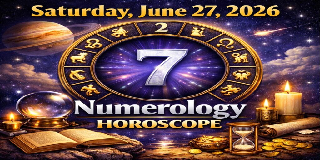 Saturday: June 27 - 2026 Numerology Horoscope | Cosmic Energy for All Zodiac Signs