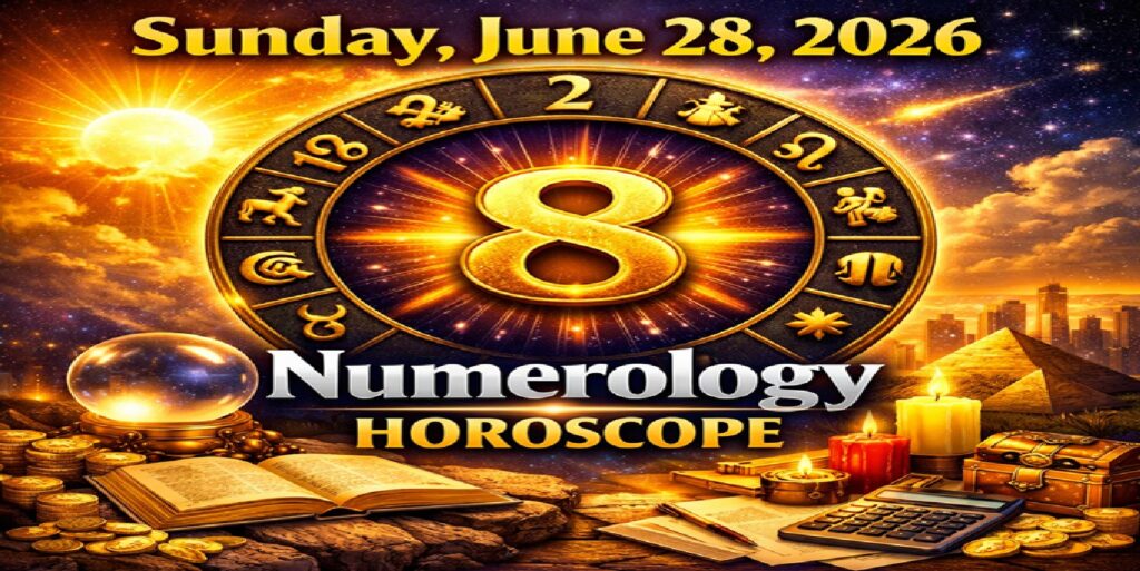 Sunday - June 28: 2026 Numerology Horoscope | Cosmic Energy for All Zodiac Signs