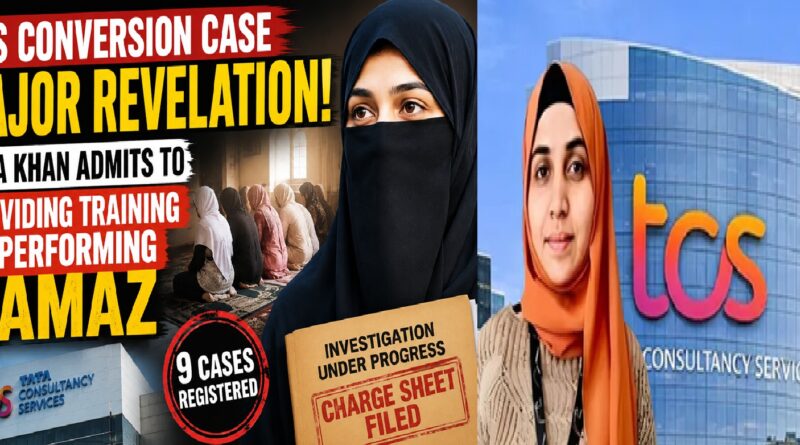 Major Revelation in TCS Conversion Case: Nida Khan Admits to Providing Namaz Training, Investigation Widens