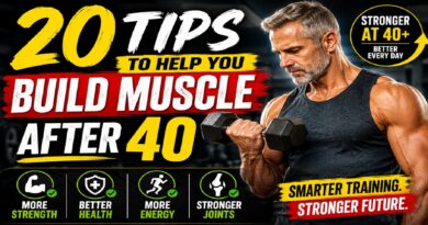 20 Proven Tips to Build Muscle After 40: The Science-Backed Blueprint for Strength, Health, and Longevity